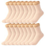 CozyFit - Damen-Winter-Samt-Socken | 4+4 Paare GRATIS!